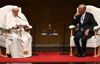 World Youth Day 2023: Pope Francis arrives in Lisbon, ‘a city of encounter’ in a divided world