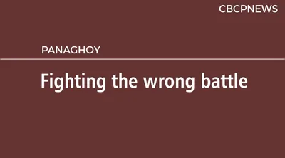 Fighting the wrong battle