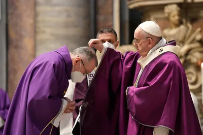 Pope Francis on Ash Wednesday: Lent is a journey from slavery to freedom