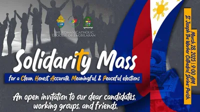 Solidarity mass for CHAMP elections, isasagawa ng Diocese of Tagbilaran