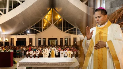 Kaparian sa Diocese ng Tandag, pinuri ng Obispo