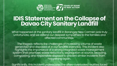 Katarungan sa pagguho ng landfill sa Davao city, apela ng IDIS - VeritasPH