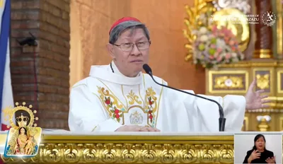 Cardinal Tagle urges faithful to bring new shrine into society’s ‘thorny’ places
