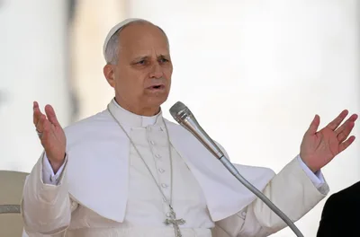 Pope Leo XIV meets with 15 abuse survivors at the Vatican