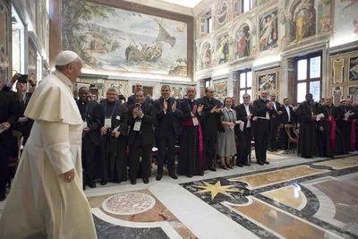 Missionary work is about sharing God’s love, not raising money, pope says