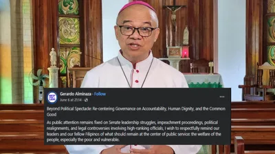 Isantabi ang pamumulitika, panawagan ni Bishop Alminaza sa mga Senador - VeritasPH