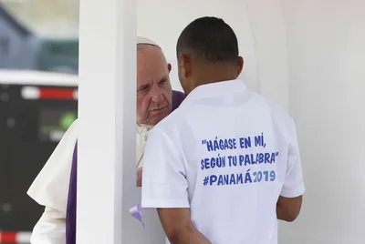 Jesus’ love does not use labels, pope tells young detainees in Panama