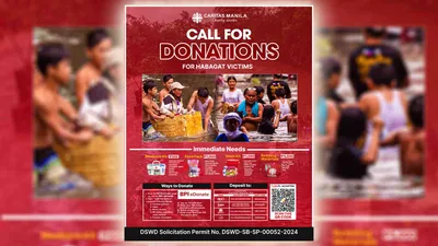 Caritas Manila calls for donation - VeritasPH