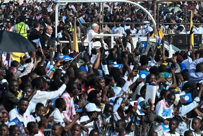 Pope denounces ‘economic colonialism’ during visit to Congo