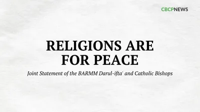 Joint statement of the BARMM Darul-ifta’ and Catholic bishops
