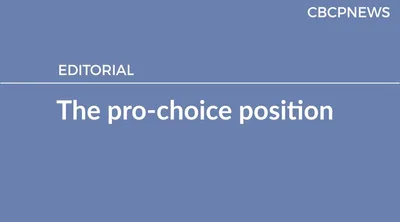 The pro-choice position