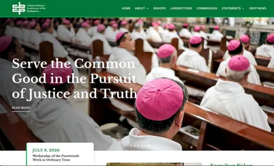 CBCP unveils new website