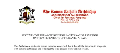 Church vows no cover-up in priest’s alleged rape case