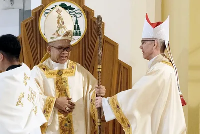 Vatican envoy calls Mindoro’s first bishop a ‘martyr’ at Calapan diocese founding Mass