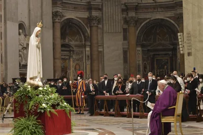 Pope Francis consecrates Russia and Ukraine to the Immaculate Heart of Mary