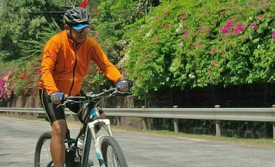 Biking priest’s ‘last trip’ to protest EJKs, martial law