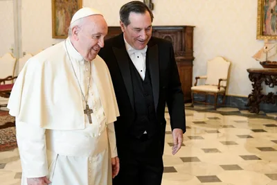 Pope Francis receives new US ambassador to the Holy See