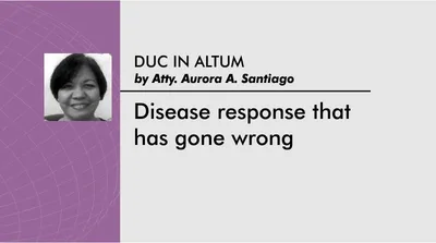 Disease response that has gone wrong