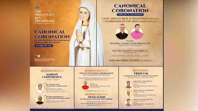 Paghahanda sa canonical coronation ng Our Lady of Fatima, isinapubliko