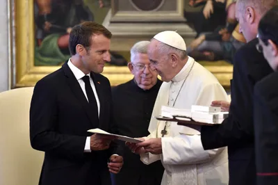 France’s Macron echoes pope’s call for debt relief amid pandemic