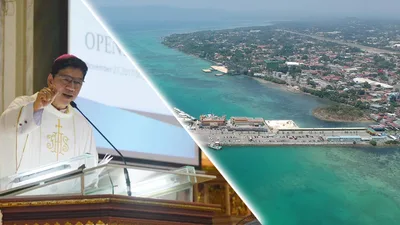 Tagbilaran reclamation project, binabantayan ng simbahan