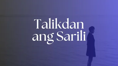 Huwag sumunod sa agos ng mundo
