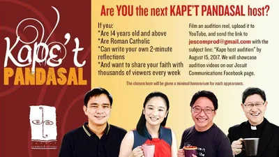 Auditions on for next ‘Kape’t Pandasal’ host