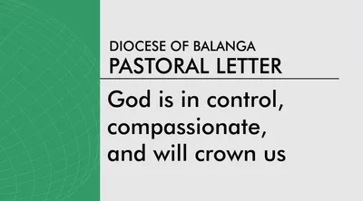 God is in control,compassionate, and will crown us