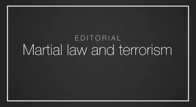 Martial law and terrorism