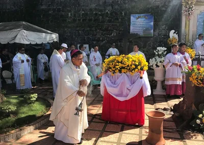 Old Marian statue retrieved after 4 decades