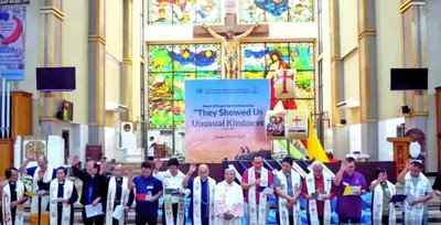 Christian churches reaffirm unity, solidarity