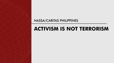 Activism is not terrorism
