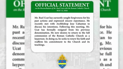 Ruel Ucat, humingi ng kapatawaran kay Archbishop Cabantan - VeritasPH