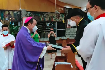 Novaliches diocese confers papal award to engineer