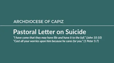 Pastoral Letter on Suicide