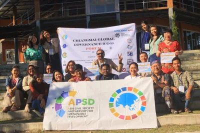 Civil society groups in Asia demand global action on debt crisis and climate finance