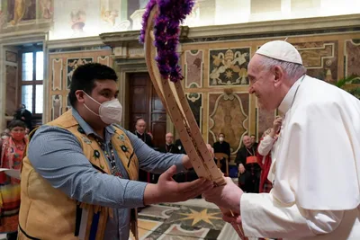 Pope Francis expresses ‘sorrow and shame’ for Catholic role in abuse against Indigenous peoples