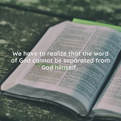 What really is God’s word?