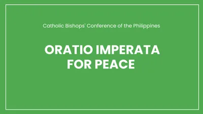 Oratio Imperata for Peace