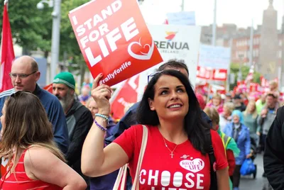 Thousands of Irish pro-lifers rally in Dublin, say abortion law must go