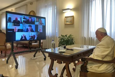 Cardinals’ council discusses synod on synodality with Pope Francis