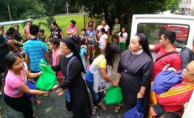 Caritas, parishes reaches out to flood victims