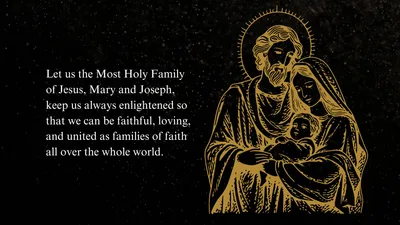 The family is a domestic church sanctifying each member and the community