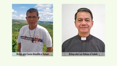 Pope names 2 new Filipino bishops