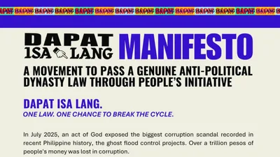 National signing day for People’s Initiative, idadaos ng D1L Movement - VeritasPH