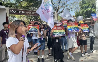 PUP students rally against budget cuts, decry poor campus conditions