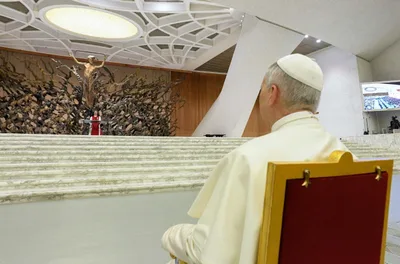 ‘Eternity is before us,’ nun says to Pope Leo XIV in jubilee speech