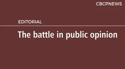 The battle in public opinion