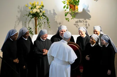 Pope Leo shares ‘secret of Christian charity’ with Little Sisters of the Poor