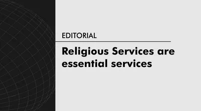 Religious Services are essential services